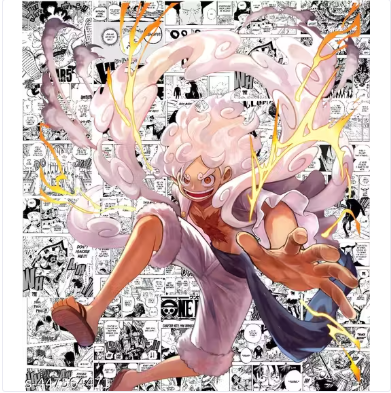 One Piece Anime Wall Posters – Pirate Aesthetic Room Decor (Multiple Packs)