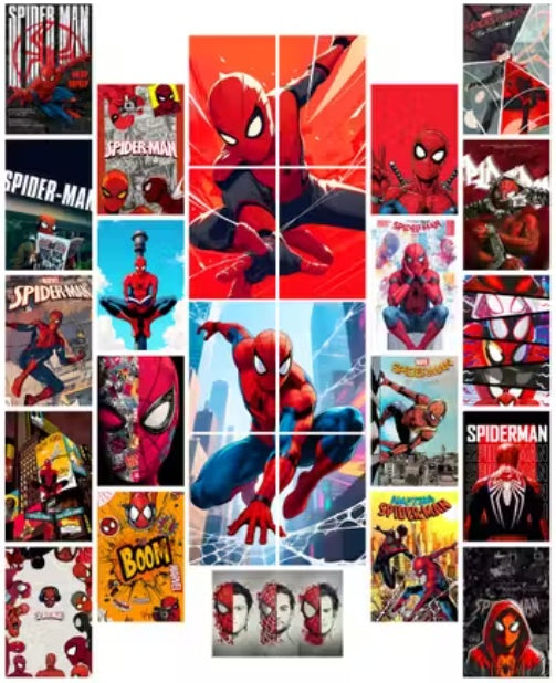 Marvel Superhero Wall Posters – Avengers Aesthetic Room Decor (Multiple Designs & Packs)