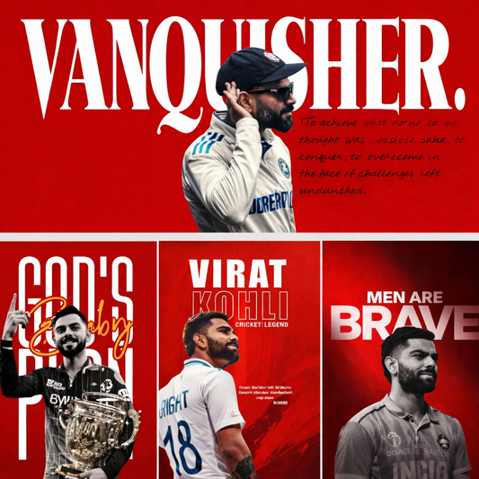 Cricket Aesthetic Wall Posters – Cricket Fan Room Decor (Multiple Sizes & Packs)