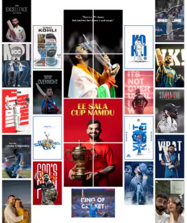 Cricket Aesthetic Wall Posters – Cricket Fan Room Decor (Multiple Sizes & Packs)