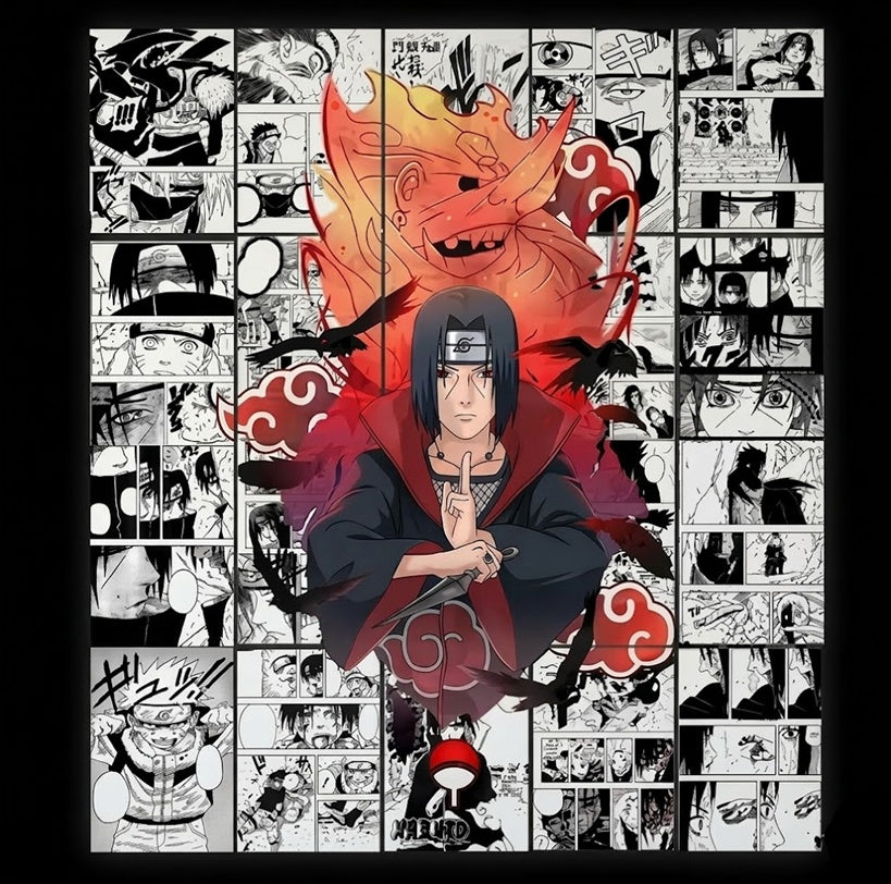 Naruto Anime Wall Posters – Naruto Aesthetic Room Decor (Multiple Packs)