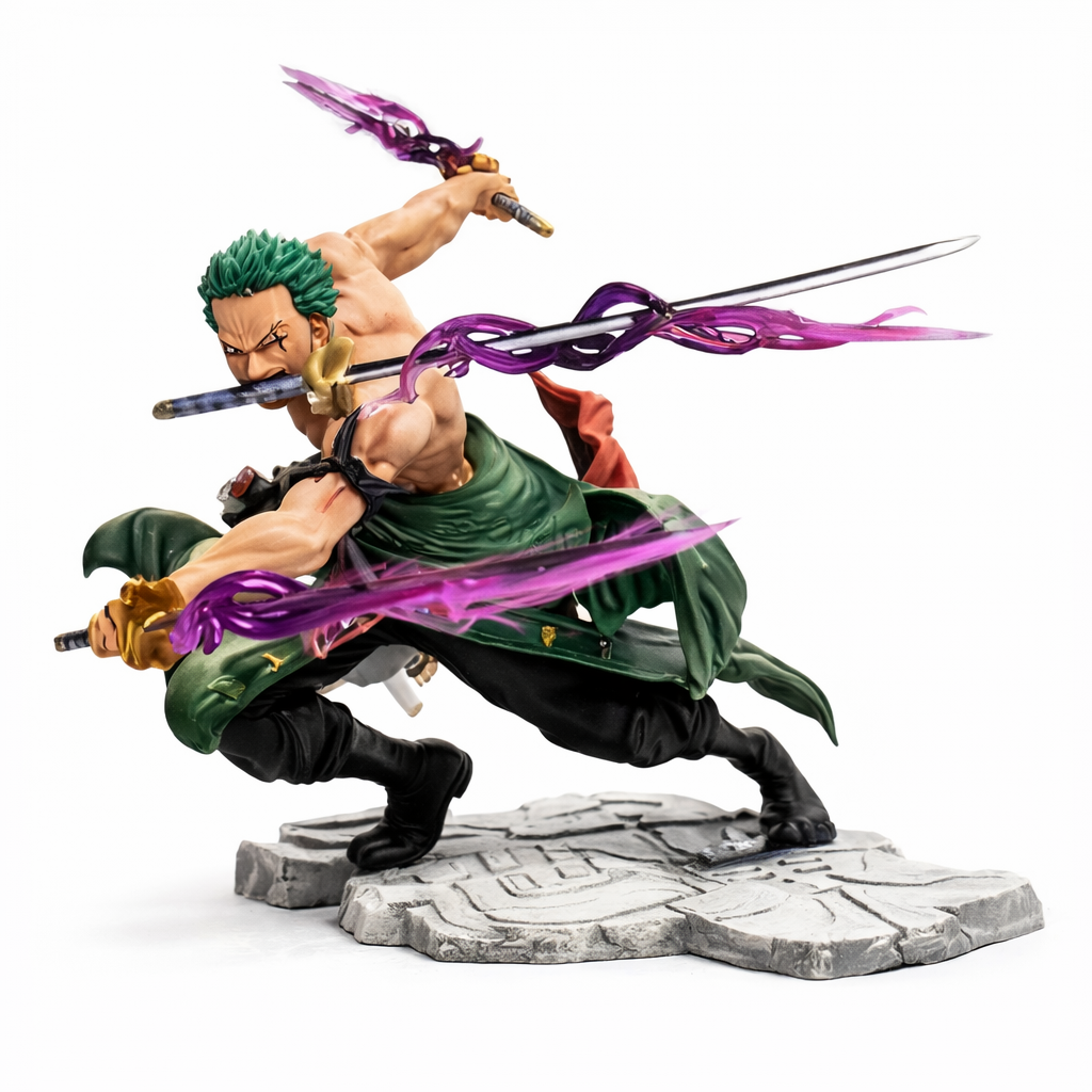Roronoa Zoro Legendary Swordsman Action Figure (18cm) – Anime Collectible Statue