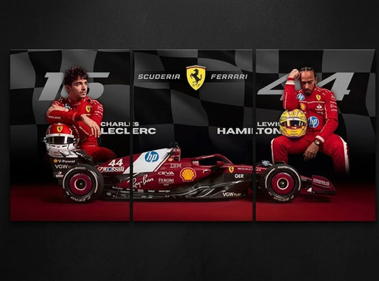 Formula 1 Racing Wall Posters – Motorsport Aesthetic Room Decor (Multiple Designs)