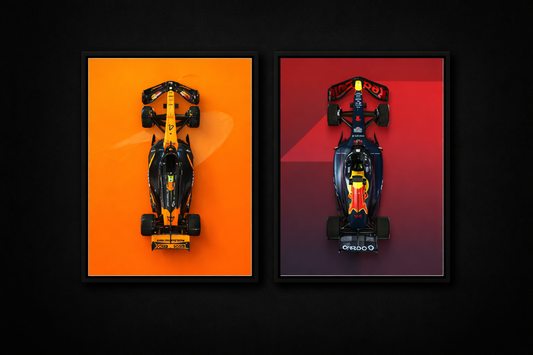 Formula 1 Poster Frame – F1 Racing Wall Art (Multiple Designs)