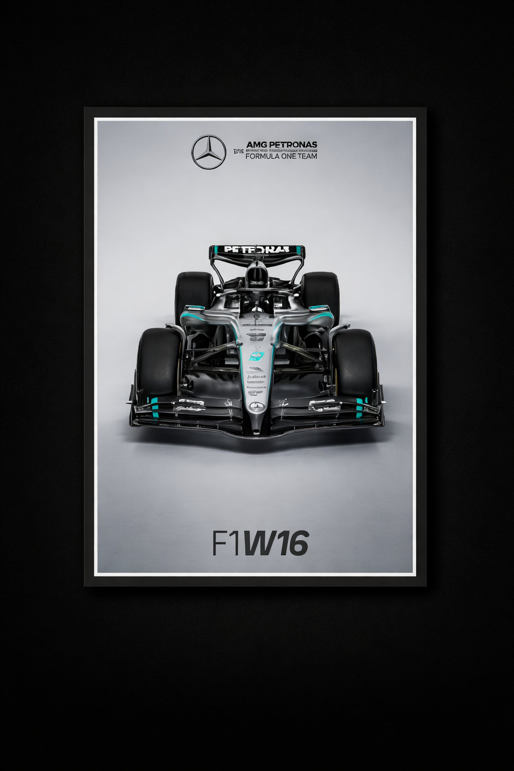 Formula 1 Poster Frame – F1 Racing Wall Art (Multiple Designs)