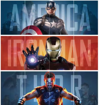 Marvel Superhero Wall Posters – Avengers Aesthetic Room Decor (Multiple Designs & Packs)