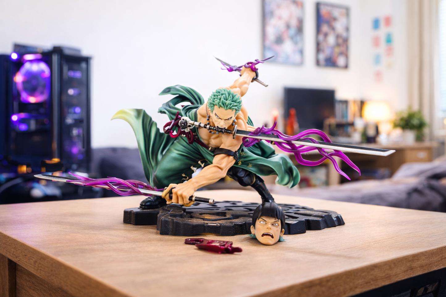Roronoa Zoro Legendary Swordsman Action Figure (18cm) – Anime Collectible Statue