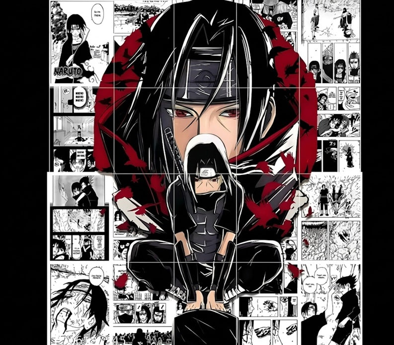 Naruto Anime Wall Posters – Naruto Aesthetic Room Decor (Multiple Packs)