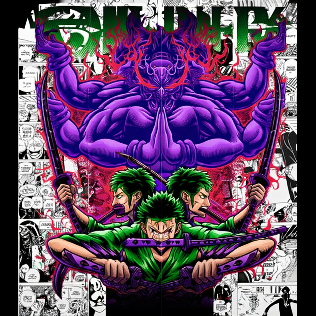 One Piece Anime Wall Posters – Pirate Aesthetic Room Decor (Multiple Packs)