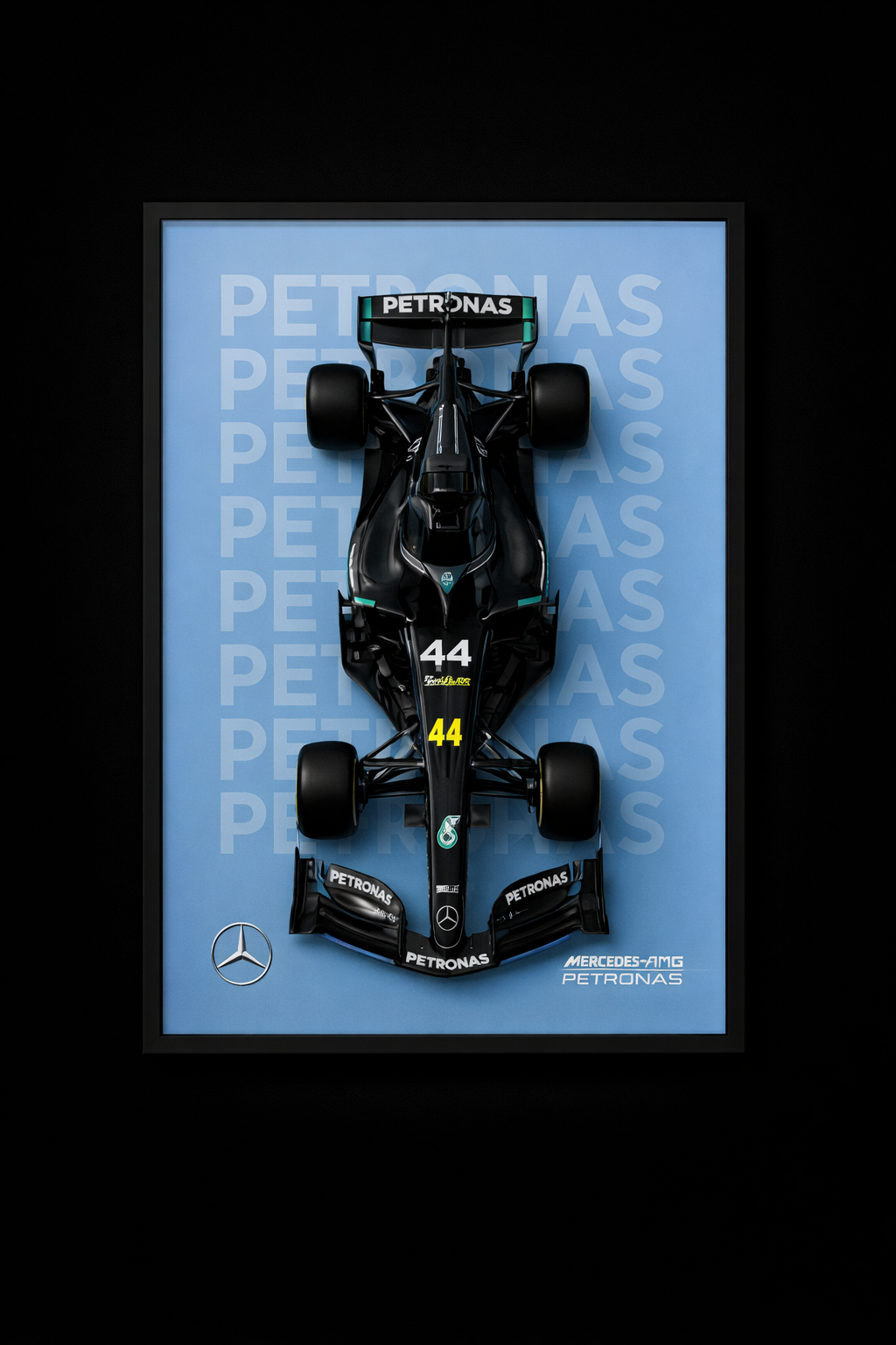 Formula 1 Poster Frame – F1 Racing Wall Art (Multiple Designs)