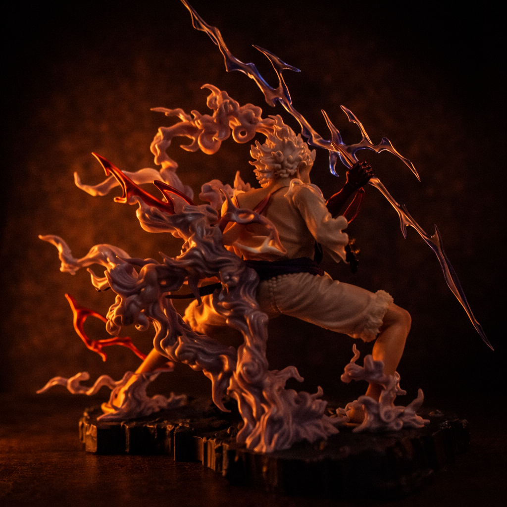 Gear 5 Luffy Action Figure – 21cm Anime Collectible with Display Box