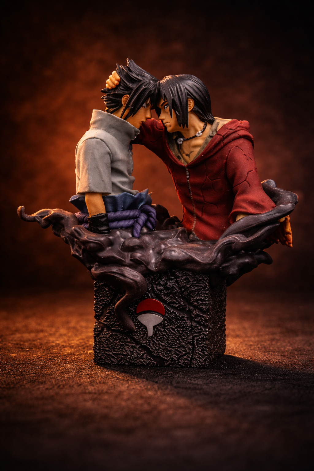 Sasuke & Itachi Reunion Figure – 18cm Naruto Anime Collectible