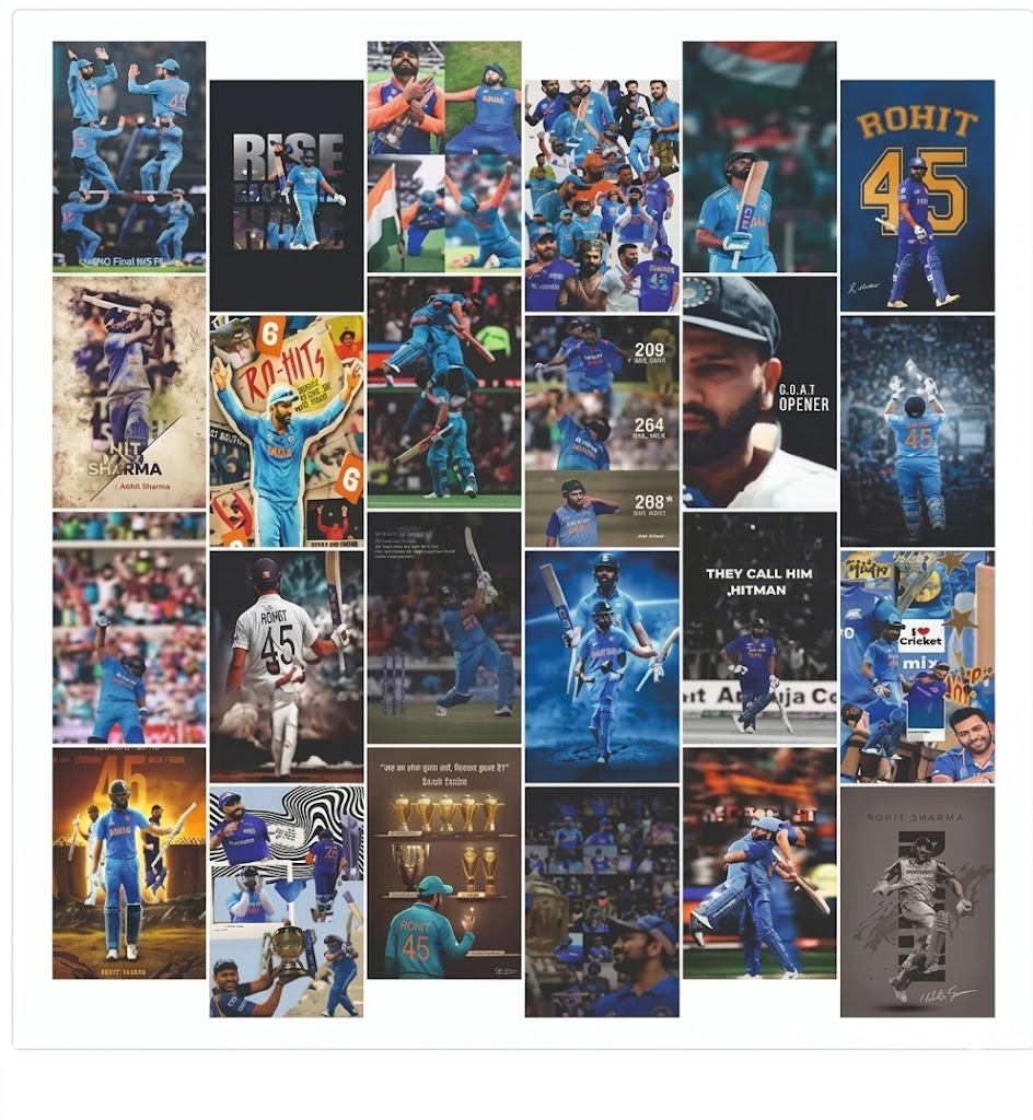 Cricket Aesthetic Wall Posters – Cricket Fan Room Decor (Multiple Sizes & Packs)